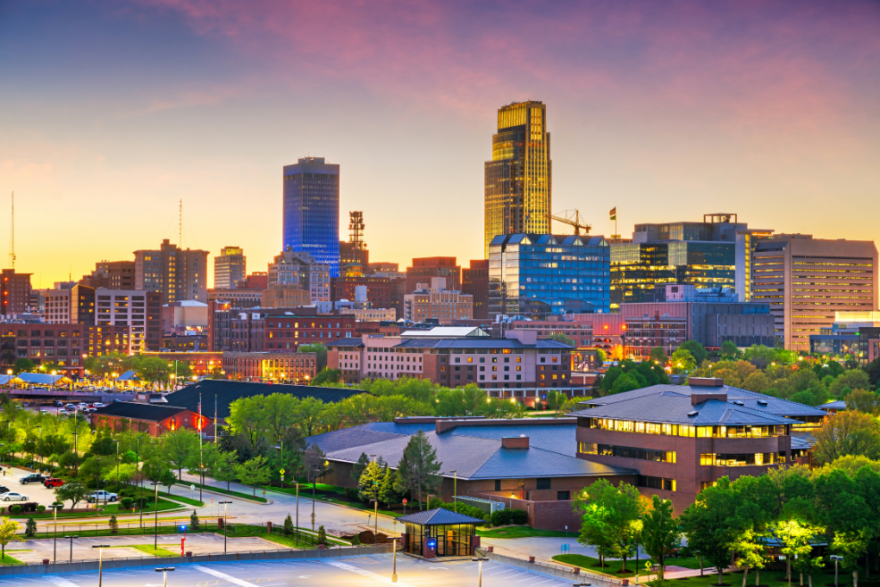 Omaha Nebraska USA Downtown City